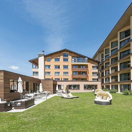 Hotel Palue Pontresina Bagian luar foto