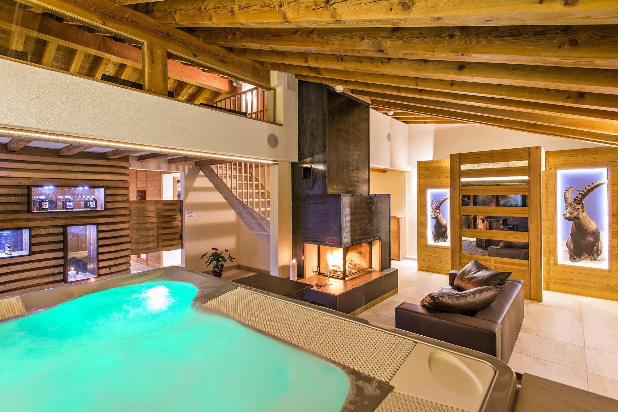 Hotel Palue Pontresina Bagian luar foto